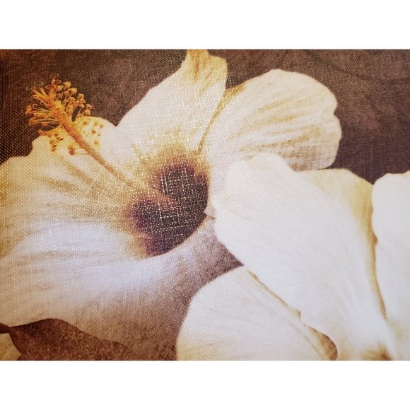 Hibiscus Flower Canvas Print Set - Picture 2 of 3